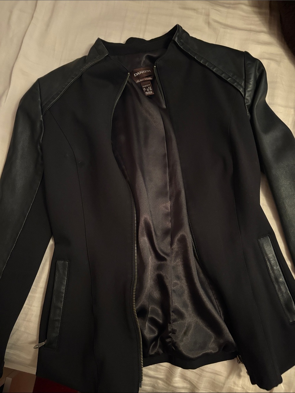 Danier Women's Light Jacket with Leather Trim